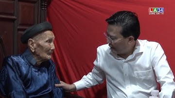 Cần Giuộc: Lãnh đạo tỉnh thăm, chúc thọ người cao tuổi và tặng quà Tết | LONG AN TV