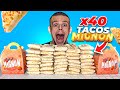 Je mange 40 tacos mignons   8 kg  je rpond  un dfi que ma lanc un abonn