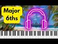 Major 6ths - Passive Ear Training