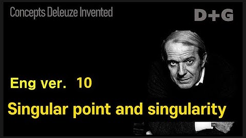 [DTG-Eng-10] Singular point and singularity