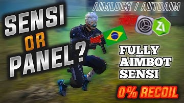 BRAZILIAN 🇧🇷 RARE SENSI🔥😱 | NO RECOIL 🥵 100% WORKING 💯✅ | FOR ALL DEVICE 📱⚙️ | XD CLOUDYY SENSI 🥶