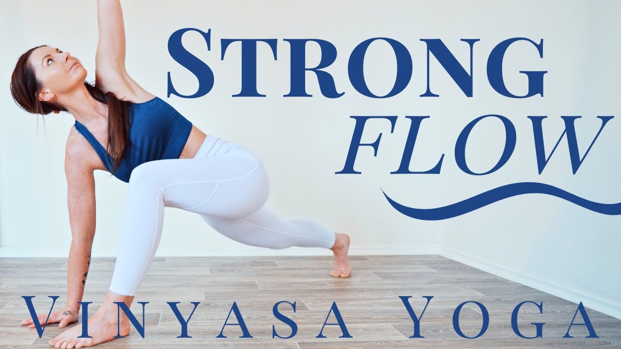 Yoga Ganzkörper Flow 💙 Vinyasa Yoga Flow für Kraft & Beweglichkeit 40 ...