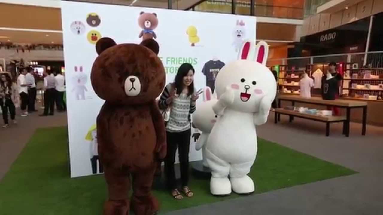 Line Friends In Putrazaya Malaysia Youtube