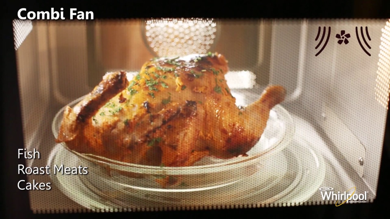 Whirlpool Jet Cuisine Nutritech Microwave Mode Combi - YouTube