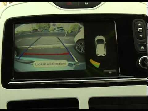 Zoe Clio Einparkhilfe Ruckfahrkamera Youtube