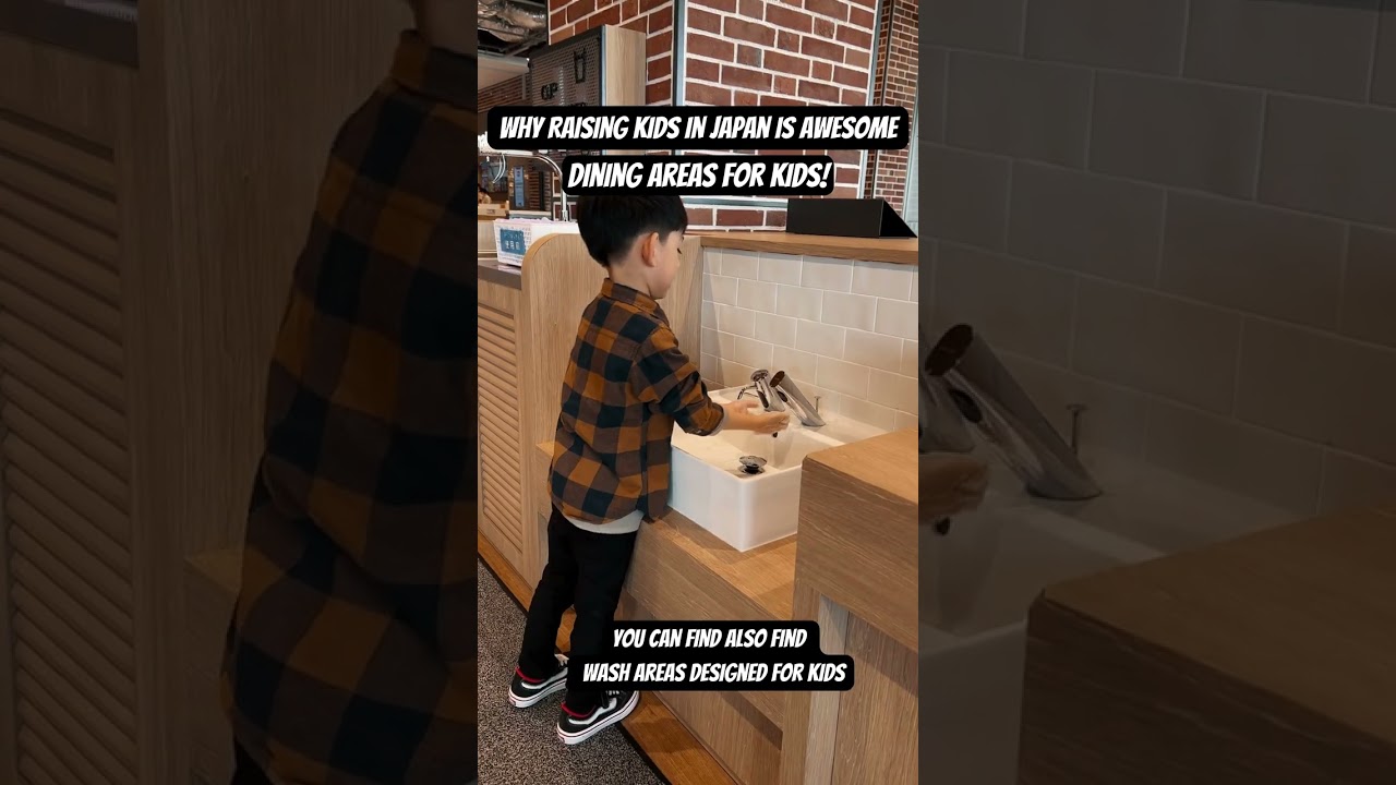 Why Raising Kids in Japan is Awesome - Dining Areas for Kids!