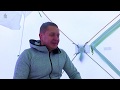 Тест теплообменника КУЗЬМА-ЖАРА в палатке зимой !