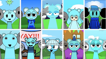 🩵Incredibox - Sprunki but ONLY SKY in ALL Different Mods🩵🩵