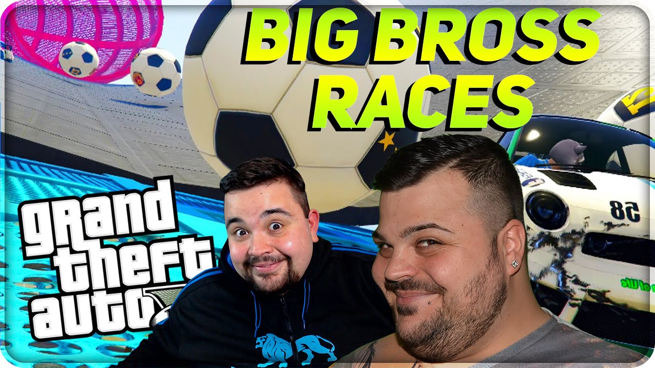 GTA 5 BIG BROSS RACES : PURO DELIRIO CON LA CREW !!! w/CiccioGamer89