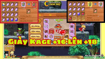 Làng Lá Phiêu Lưu Ký | Cường Hóa Giày Kage Lên +17 +18 Cho Trùm Thủy Server Làng Lá