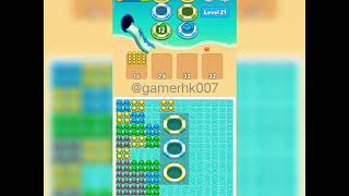 Hole Pool level 21 Walkthrough Solution 