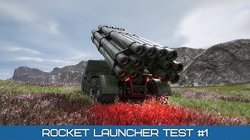 Modular Vehicle Vol. 2 - Rocket Launcher Test #1