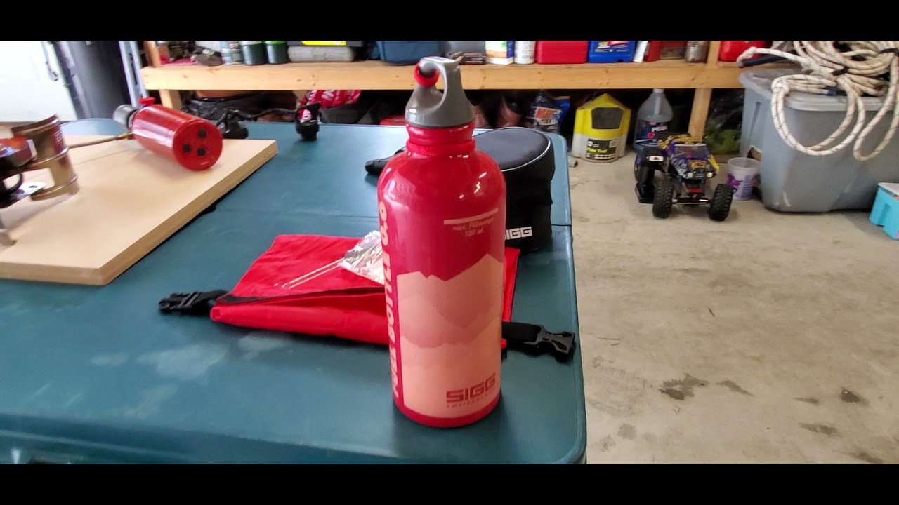 SIGG Firejet Stove (How to light) - YouTube