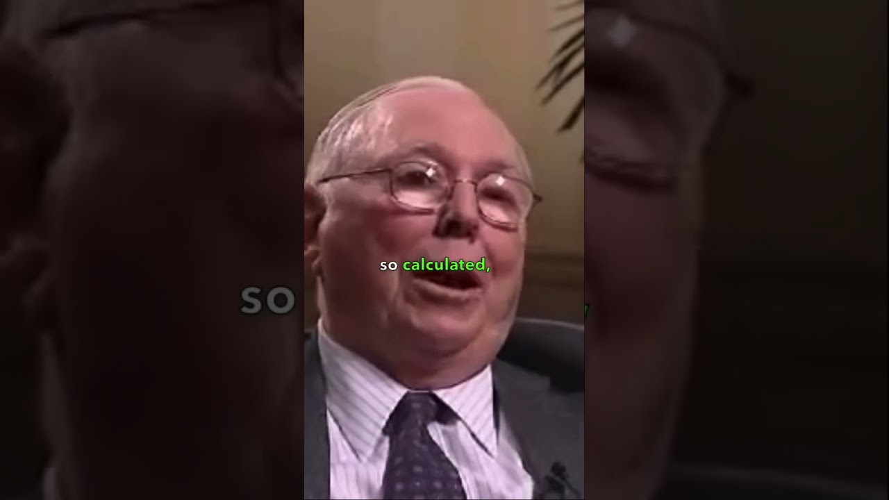 Charlie Munger - How rational people should Invest