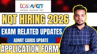 Tcs Nqt 2026 Exam Updates Tcs Nqt Hiring 2026 Tcs Nqt Admit Card & Exam Dates Update 2026