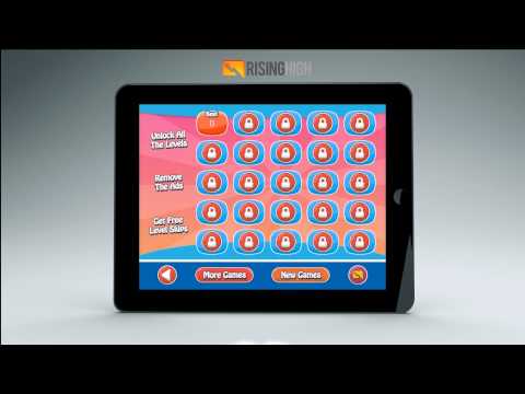 New App Source Code - IOS Universal Puzzle Game Video Trailer from RisingHigh.net