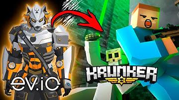 When a EVIO player plays Krunker for the FIRST TIME