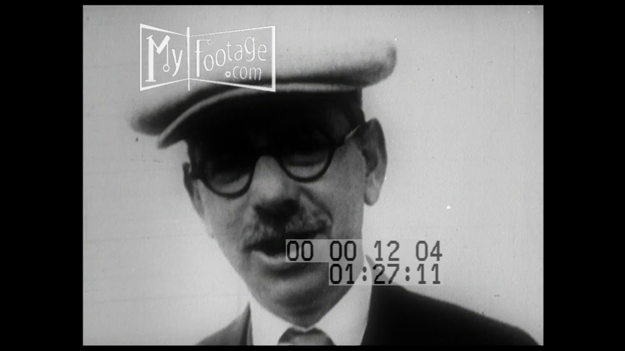 1930 Marcus Loew Leaving For Europe