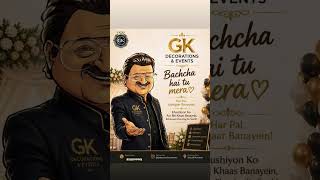 GK Decoration Events #song #wedding  #babyshower #event  #decoration #birthday #youtubeshorts