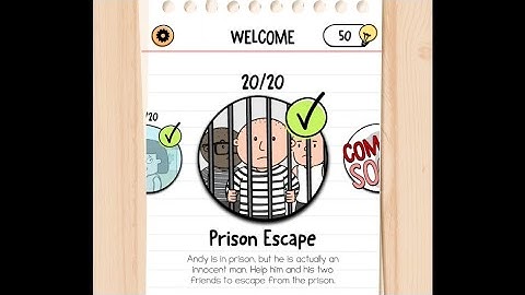 Brain Test 2 Prison Escape Level 16 17 18 19 20