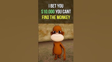 I Bet YOU CANT Find The Monkey! #indiedev #multiplayer #gamedev #ue5 #gaming