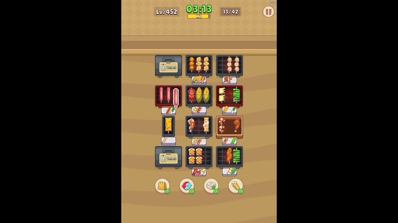 Foodie Sizzle Level 452 #food #puzzle #puzzlegame