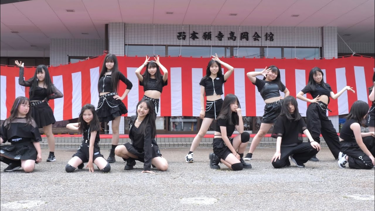 【4K60P】「富山グラウジーズアカデミー G.O.Wダンススクール」 八丁道おもしろ市 2024/5/19