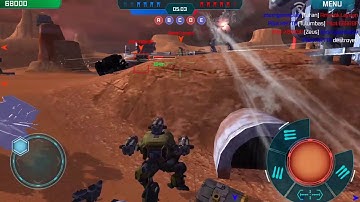 Test Server War Robots 2.9.0 (224) New Robot Prototype Battle Test