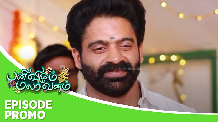 Panivizhum Malar Vanam | Episode Promo | 9th August 2024