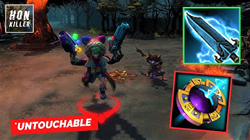 HoN Flint Beastwood NULLFIRE BLADE with PORTAL KEY