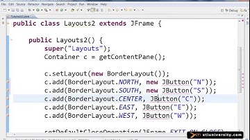 Universidade XTI - Curso Online Java - Aula 076 - GUI, GridLayout e Composição