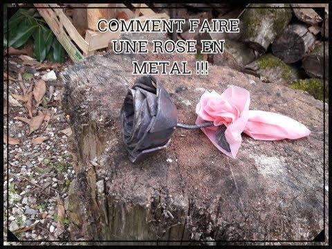 Vidéo: Comment Faire Une Rose En Métal