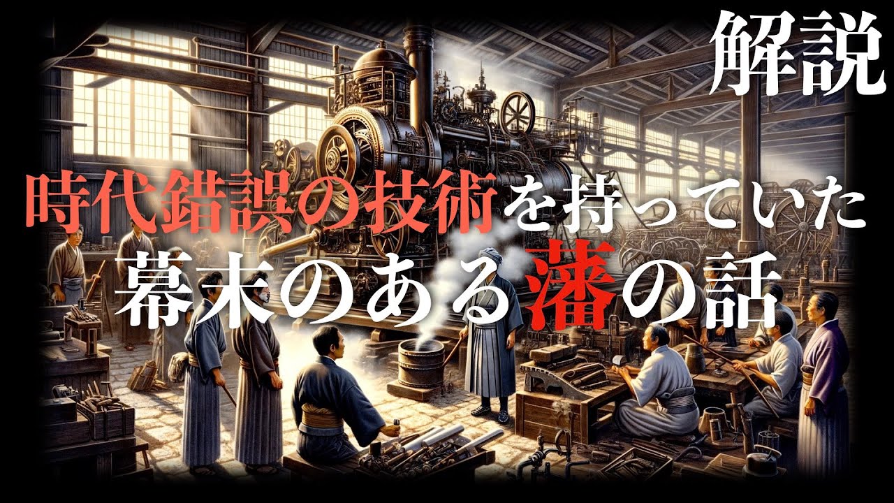 時代錯誤の技術を持っていた幕末のある藩の話【解説】 - YouTube