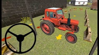 Classic Tractor 3D: Corn #4 Tractor parking game, ट्रैक्टर वीडियो ट्रैक्टर खेल screenshot 4