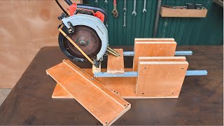 I made my own multi-blade sliding saw