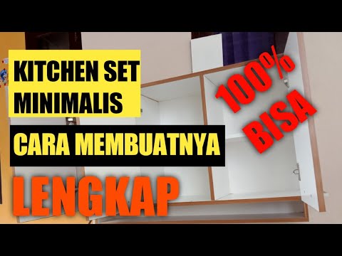  cara  membuat  kitchen minimalis  project PUAYAE YouTube