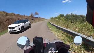 In Vespa A Craco Basilicata