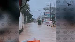 Indonesia is sinking! Streets turned into rivers after terrible flood in Samarinda