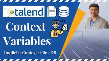Talend Context Variables | Context loading from File and Database | Talend Tutorial (2020)