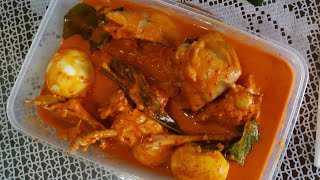 RESEP GULAI AYAM | INDONESIAN CHICKEN CURRY | Half Way Chicken Rendang