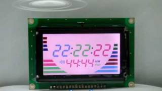 Winstar Display - FSC LCD Demo Video