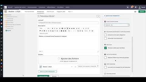 Comment créer un devoir sur Its Learning ?
