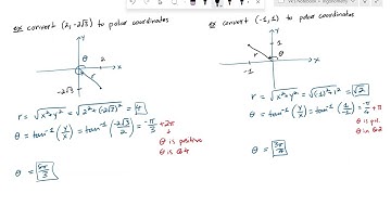 Trig 19 Polar Coordinates and Polar Equations
