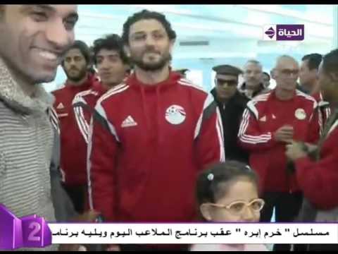 الملاعب اليوم سيف زاهر جانب من زيارة بعثة المنتخب لمؤسسة مجدي يعقوب لأمراض القلب بأسوان