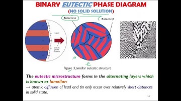 PHASE DIAGRAM (PART 3) : BINARY EUTECTIC PHASE DIAGRAM (NO SOLID SOLUTION)