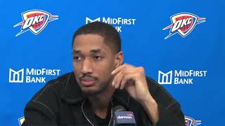 Aaron Wiggins PostGame Interview | Miami Heat vs Oklahoma City Thunder