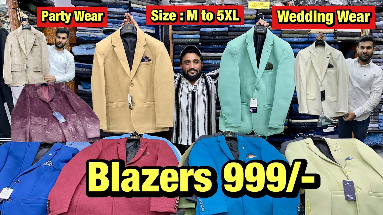 Cheapest Blazers Shop In Mumbai | Blazers 999/-🤩 Wedding & Party Wear Blazers | Velvet Blazers 