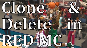 Clone & Delete Commands in RED MC - NBA 2K13 Tutorial