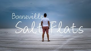 Bonneville Salt Flats By Drone 4K Utah-Nevada Border