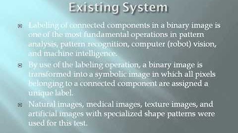 2014 IEEE IMAGE PROCESSING Configuration Transition Based Connected Component Labeling